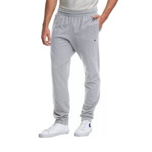 Champion Middleweight Joggers Pants Men's  L Grey C Patch Logo